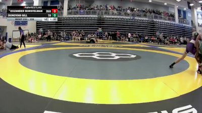106 lbs Champ. Round 2 - Exzander Borstelman, Swanton vs Donovan Gill, Tinora