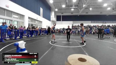 144 lbs Cons. Round 6 - Tyler Bogle, 209 Wrestling Academy vs Joseph Guardado, Birmingham