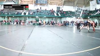 184 lbs Quarterfinal - Cody Kirk, Davidson vs Bradley Mayse, GVSU