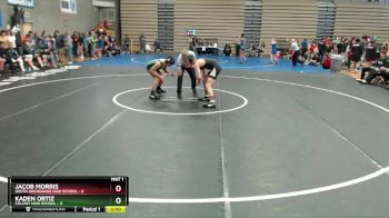 125 lbs Round 5: 12:00pm Sat. - Jacob Morris, South Anchorage High School vs Kaden Ortiz, Colony High School