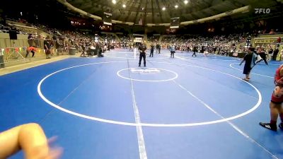 110 lbs Consi Of 4 - Levi Emrich, Pawhuska Elks Takedown vs Jaxton Snelson, Bartlesville Wrestling Club