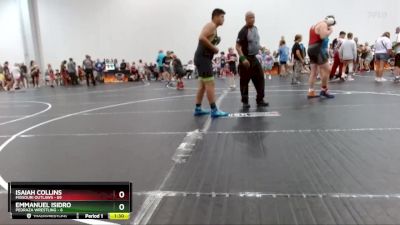 Round 9 (10 Team) - Isaiah Collins, Missouri Outlaws vs Emmanuel Isidro, Pedraza Wrestling