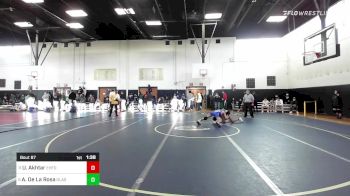 126 lbs Round Of 16 - Usman Akhtar, East Hartford vs Andrew De La Rosa, Glastonbury