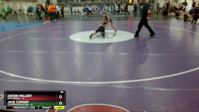 93 lbs Finals (8 Team) - Jaydin Willert, Hutchinson vs Jace Conway, Caledonia/Houston