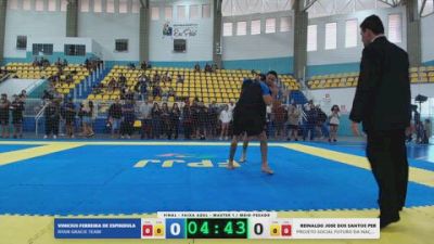 VINICIUS FERREIRA DE ESPINDULA vs REINALDO JOSE DOS SANTOS PER 2026 FPJJ Campeonato Paulista Sem Kimono