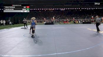 D3-113 lbs 5th Place Match - Kole Thomas, Hart HS vs Jacob Byrd, Adrian Madison