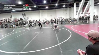 70 lbs Rr Rnd 3 - Ysabel Gutierrez, Relentless vs Derek Cruz, Legacy WC