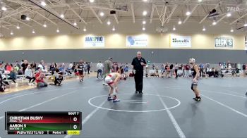 96 lbs Round 3 (6 Team) - Christian Bushy, POWA vs Aaron S, Buxton