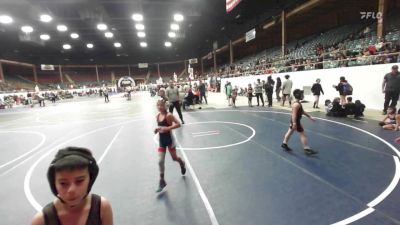 70 lbs 3rd Place - Grayson Ellenburg, Martinez School Of Wrestling vs Alijah Ulibarri, WLV Jr WC