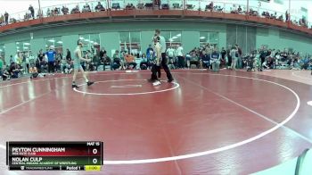 85 lbs Champ. Round 1 - Nolan Culp, Central Indiana Academy Of Wrestling vs Peyton Cunningham, Rise Eilte Club