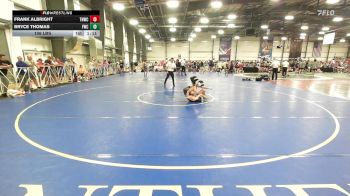 106 lbs Rr Rnd 2 - Frank Albright, TNWC Blue vs Bryce Thomas, Freakztyle Wrecking Crew
