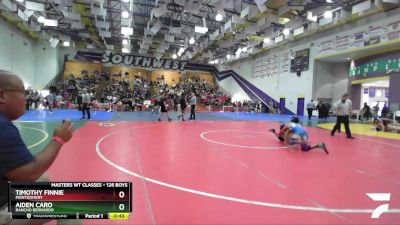 126 Boys Cons. Round 2 - Aiden Caro, Rancho Bernardo vs Timothy Finnie, Montgomery