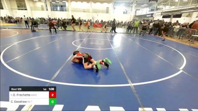 73 lbs Round Of 16 - Dylan Frechette, Mayo Quanchi WC vs Cote Goodrow, ME Trappers WC