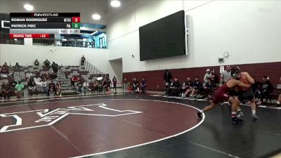165 lbs Semis & 3rd Wb (16 Team) - Roman Rodriguez, Mt. San Antonio College vs Patrick Piec, Palomar