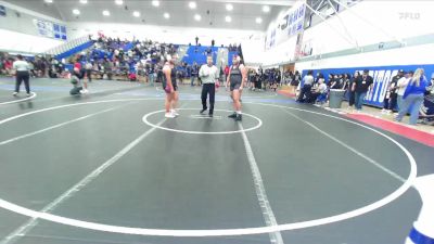 235 lbs Cons. Round 2 - Cassidy Redmond, La Serna vs Darelly Ortiz, San Clemente