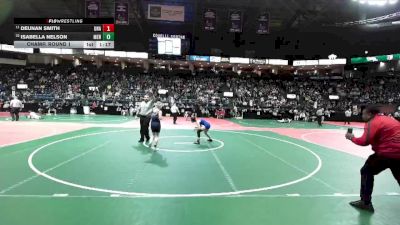 122 lbs Champ. Round 1 - Deunan Smith, Unattached vs Isabella Nelson, MEN1