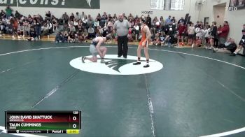 120 lbs Quarterfinal - John David Shattuck, Grissom Hs vs Talin Cummings, Dora