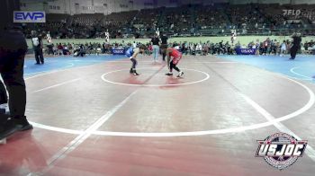 64 lbs Quarterfinal - Lamario Ramsey, Del City Little League vs Brody Harris, Bartlesville Wrestling Club