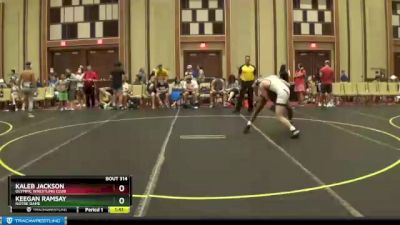 150/170 Quarterfinal - Kaleb Jackson, Olympic Wrestling Club vs Keegan Ramsay, Notre Dame