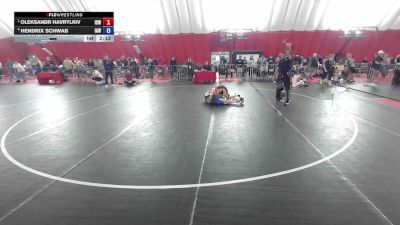 132 lbs Semis - Oleksandr Havrylkiv, IZZY Style Wrestling vs Hendrix Schwab, Immortal Athletic WC