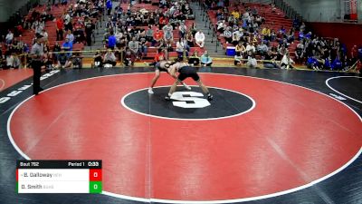 127 lbs 3rd Place Match - Bryson Galloway, North East Hs vs Daniel Smith, Burgettstown Hs