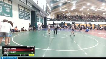 105 lbs Champ. Round 2 - Taylor Drake, Fremont vs Alice Murray, Syringa