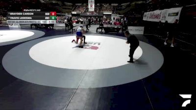 Cons. Round 6 - Brayden Carson, Monster Garage Wrestling vs Travis Ledesma, Menifee Wrestling Club