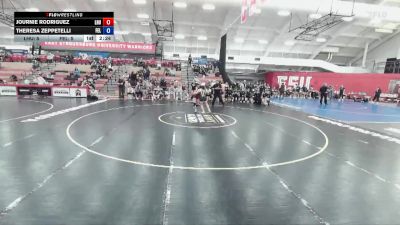 117 lbs Round 1 (12 Team) - Journie Rodriguez, Lock Haven University vs Theresa Zeppetelli, Felician