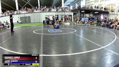 127 lbs Round 3 (6 Team) - Kennedy Unrue, Pennsylvania Blue vs Lexee Harvey, Georgia