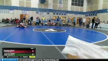 85 lbs Round 2 (4 Team) - Elijah Ogle, Brownsburg vs Gavyn Kemp, Perry Meridian