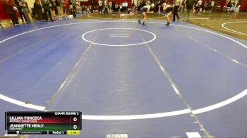 115 lbs Champ. Round 2 - Jeannette Healy, Carlmont vs Lillian Fonceca, Fremont (Sunnyvale)