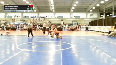 195 lbs Rr Rnd 3 - Bryson Bowman, MF Dynasty - HSB vs Jonas Studhill, Landstown Eagles - HSB