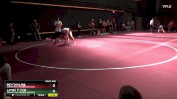 S-4 lbs Round 2 - Laynie Tudor, Waverly Area Wrestling Club vs Peyton Gaul, Cresco Youth Wrestling Club