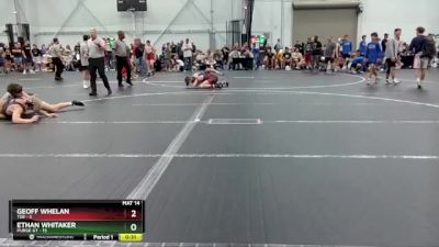 132 lbs Round 3 (8 Team) - Geoff Whelan, TSB vs Ethan Whitaker, Purge GT