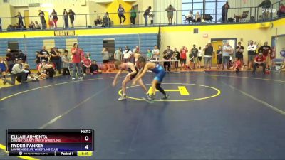 84 lbs Round 4 - Ryder Pankey, Lawrence Elite Wrestling Club vs Elijah Armenta, Cowley County Freco Wrestling