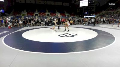 120 lbs Champ. Rd Of 128 - Gabriel Dela Rosa, CA vs Carson Leonard, ID