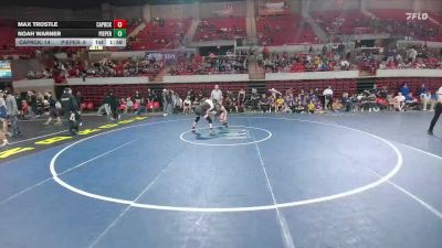 150 lbs Round 4 - 3rd Wb (16 Team) - Noah Warner, Comal Pieper vs Max Trostle, Amarillo Caprock