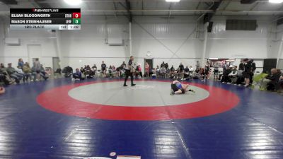 84 lbs 3rd Place - Elijah Bloodworth, Storm MS vs Mason Steinhauser, Level Up Wrestling MS