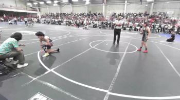 130 lbs Consi Of 16 #2 - Ezra Gilliam, SLV Elite WC vs Stephen Romero, Ignacio Wrestling Club