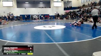 120G Semifinal - Braelyn Troxell, Colony High School vs Abigail Paddock, Palmer High School