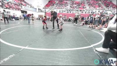 46 lbs Round Of 16 - Karter Hanna, Piedmont vs Drayson Couch, Del City Little League Wrestling