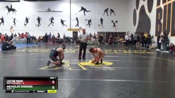 141 lbs Round 3 (10 Team) - Jacob Reed, Ohio Northern vs Nicholas Dawson, Alma