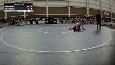 120 lbs Noah Majka, Oklahoma Outlaws Red vs Cole Rebels, New Jersey