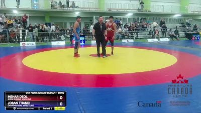 80kg Cons. Semi - Mehar Deol, Guru Gobind Singh WC vs Joban Thandi, Canadian Mal Wrestling