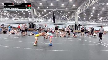 72 lbs Placement (4 Team) - Isaac Jayson, U2 Brawler Elite vs Hudson Stenglein, Journeymen Uprising