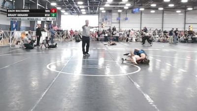 100 lbs Round 2 (10:30am Friday) - Brady Genard, Mat Assassins vs Zach Sultanbik, Team VA/USA