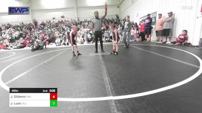 46 lbs Rr Rnd 1 - Jackson Gibbens, Pirate Wrestling Club vs Jet Lusti, Sallisaw Takedown Club