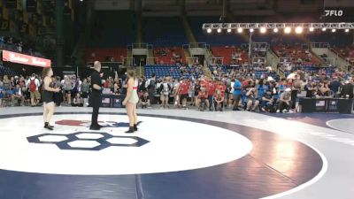 145 lbs Cons. Sub-semis - Winry Yaggie, SD vs Layla Risler, WI