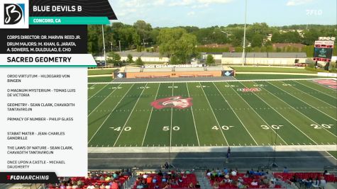 BLUE DEVILS B "SACRED GEOMETRY" at 2024 DCI Open Class World Championship