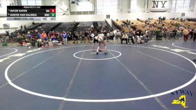 152 lbs Cons. Round 5 - Jacob Eaves, Penn Yan Wrestling Club vs Austin Van Dalinda, Deep Roots Wrestling Club